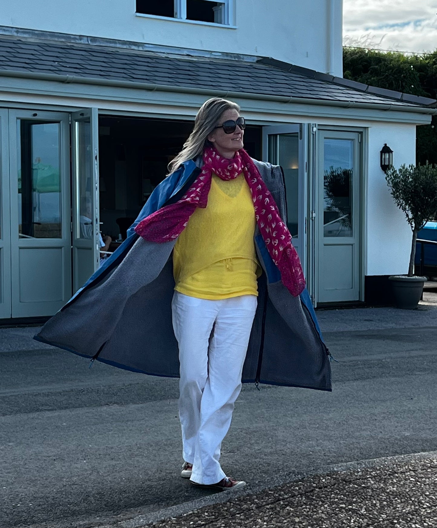 Bluebell | Hector and George Long Fleece Lined Coat