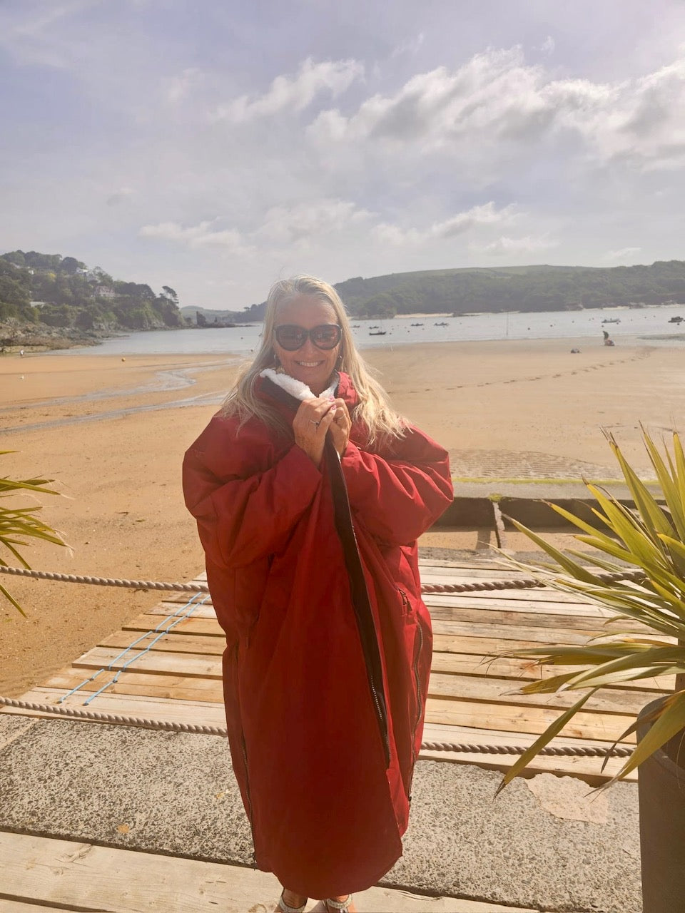 Why I am wild about my Hector and George Coat for my wild water swimming!